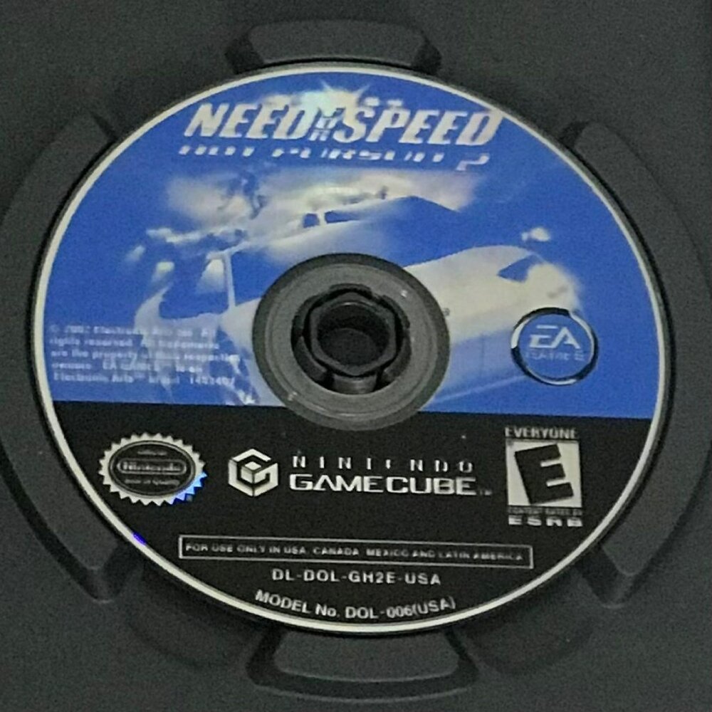 Nintendo GameCube Need for Speed Hot Pursuit 2